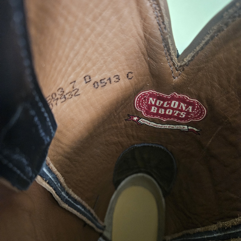 Nocona Legacy Collection Caiman Western Boots - Picture 13 of 14